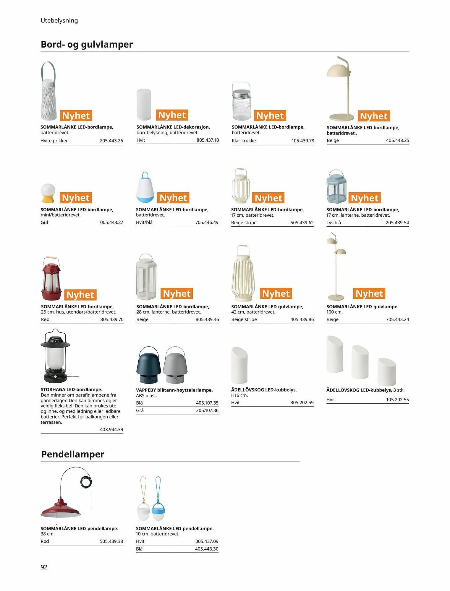 IKEA Kundeavis fra 5. mai til 31. august 2023 - kundeavisside 92