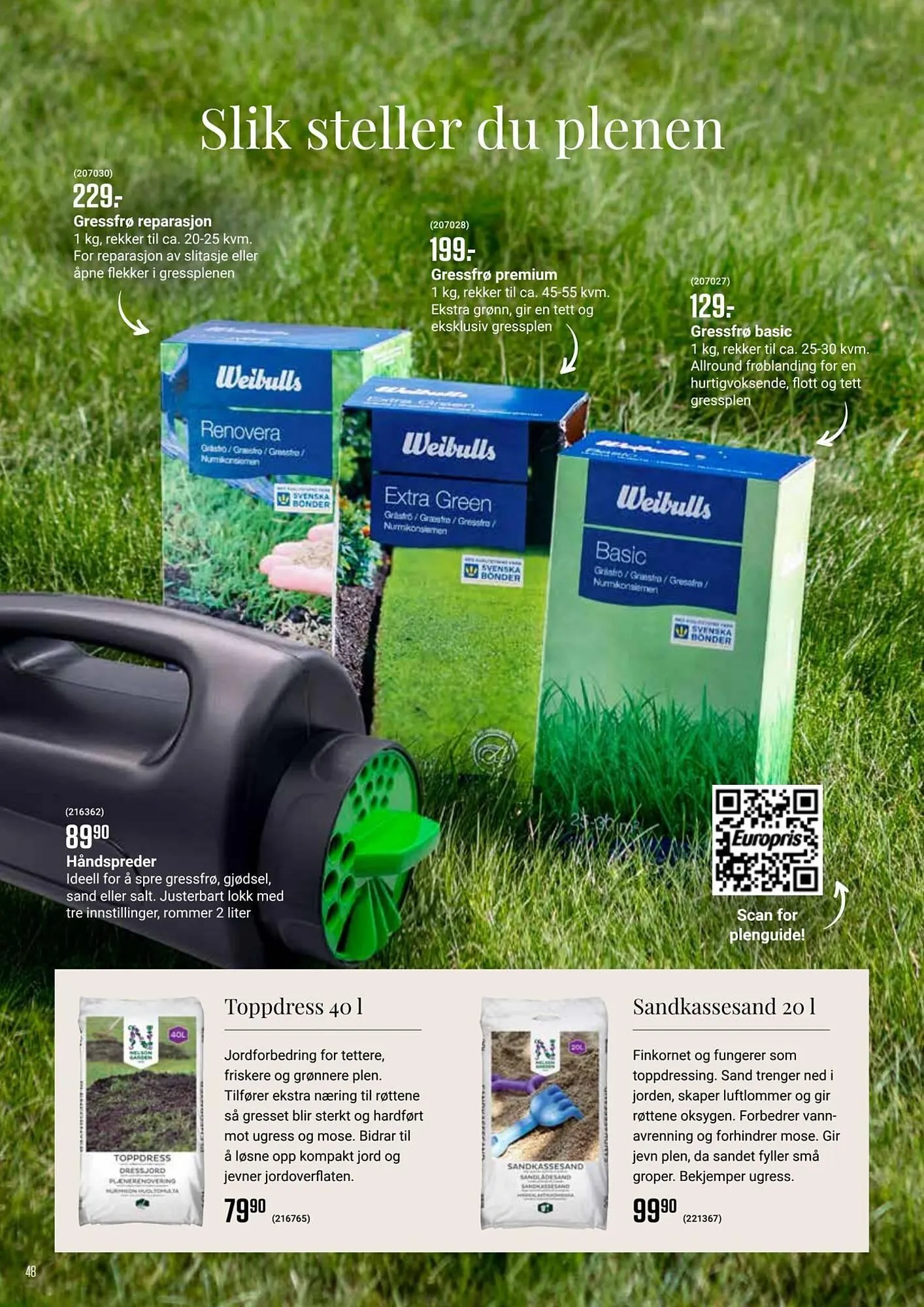 Europris kundeavis fra 10. april til 1. juli 2026 - kundeavisside 48