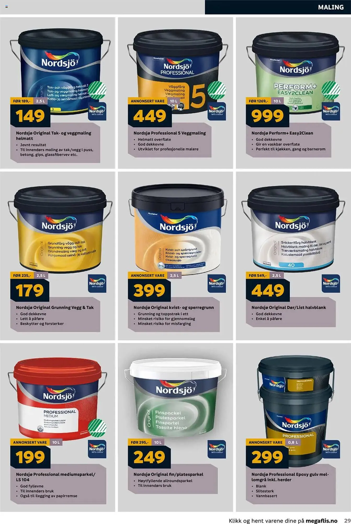 Megaflis Kundeavis fra 27. februar til 16. mars 2025 - kundeavisside 29