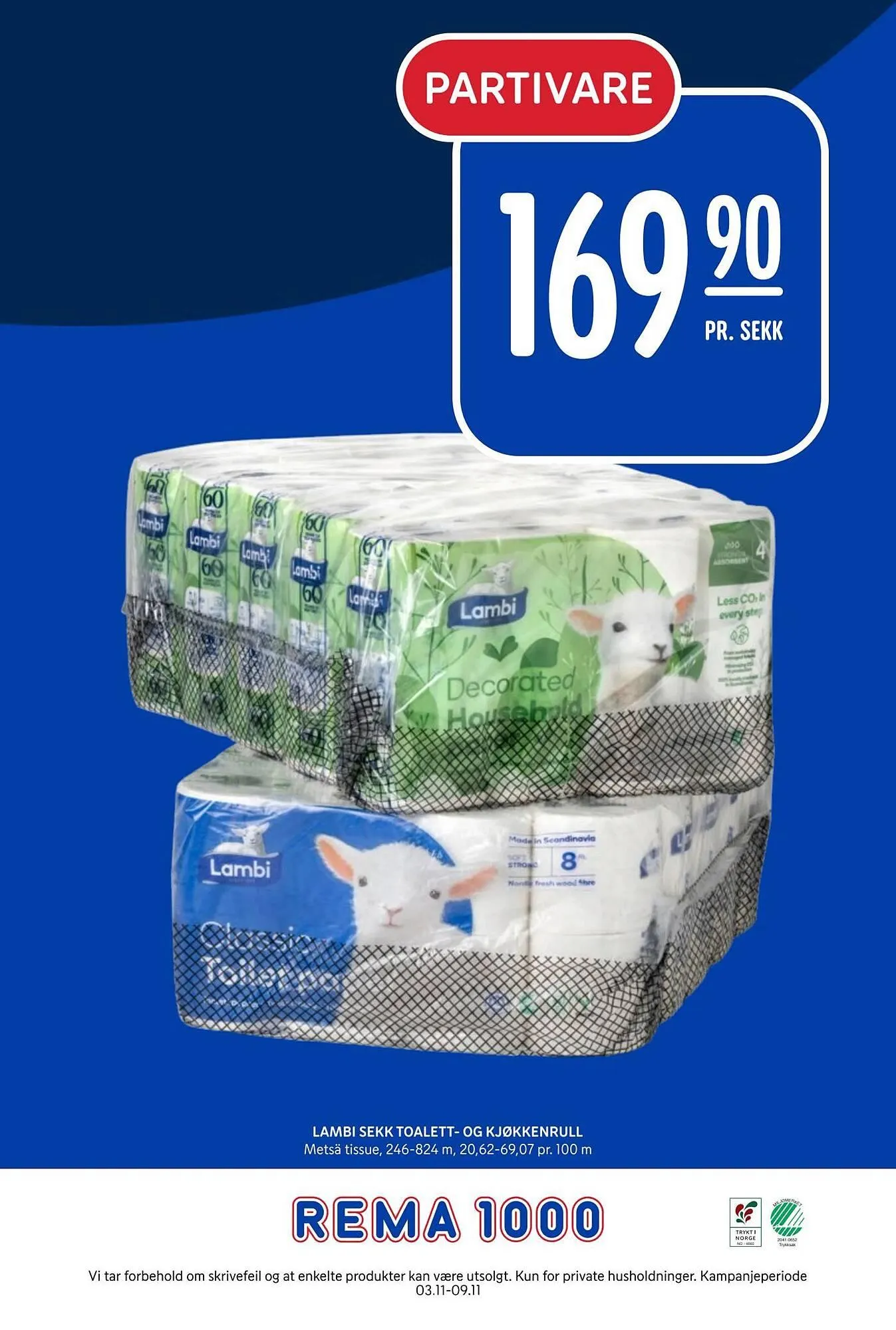 Rema 1000 kundeavis fra 3. november til 8. november 2025 - kundeavisside 25