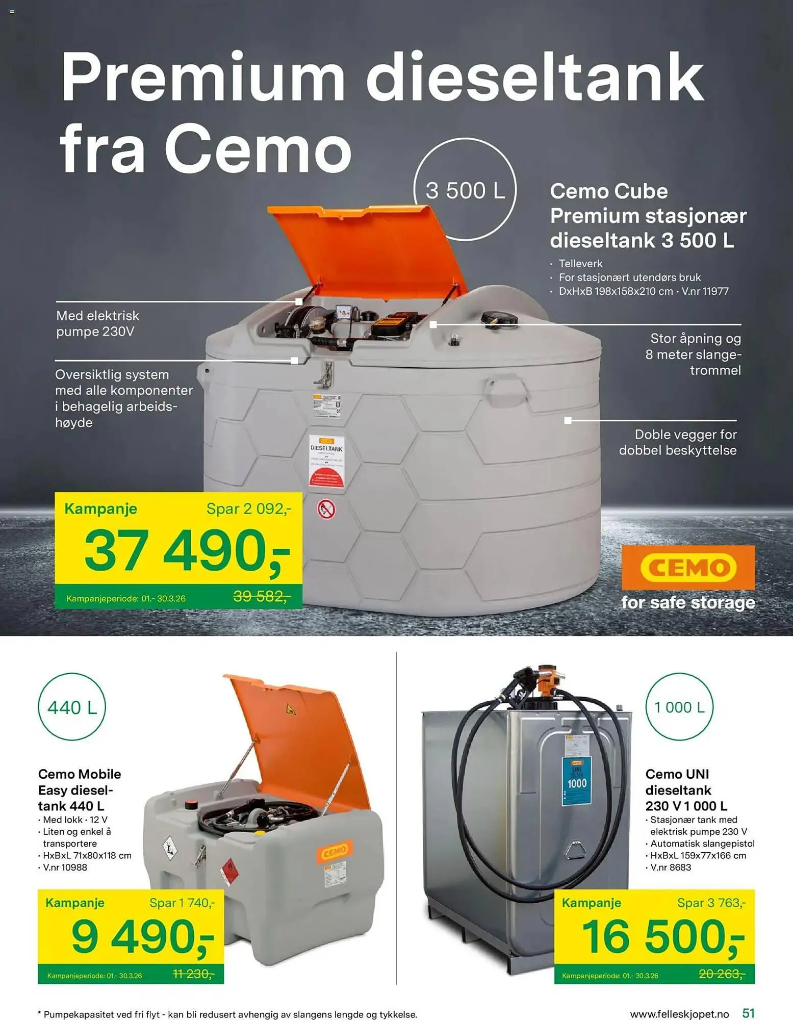 Felleskjøpet kundeavis fra 18. mars til 31. desember 2026 - kundeavisside 51