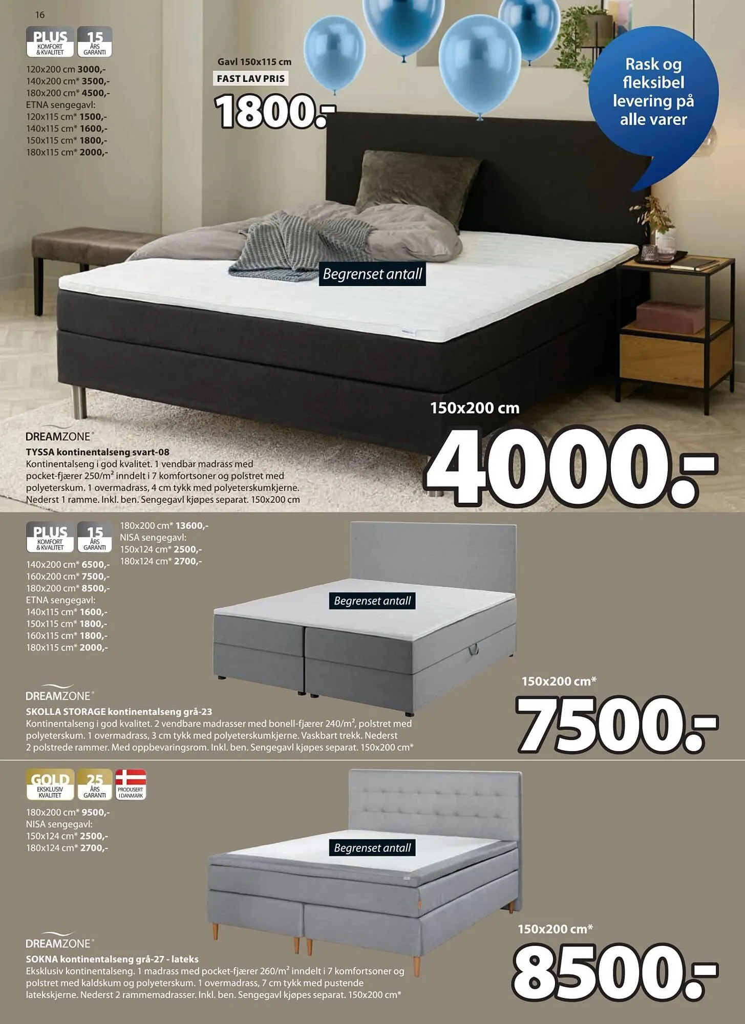 JYSK kundeavis fra 30. mars til 12. april 2026 - kundeavisside 16