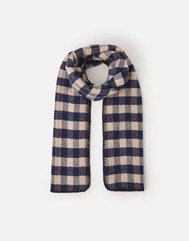 Checkered Blanket Scarf