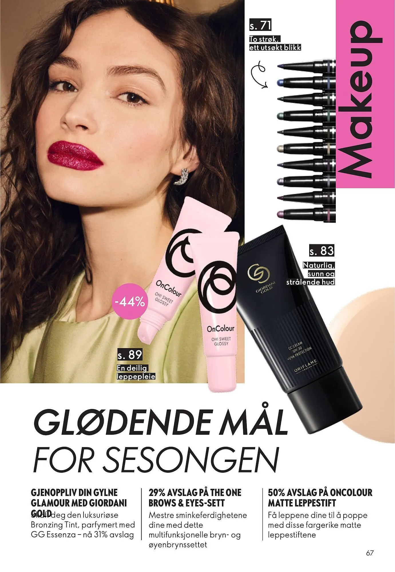Oriflame katalog fra 2. desember til 9. desember 2025 - kundeavisside 67