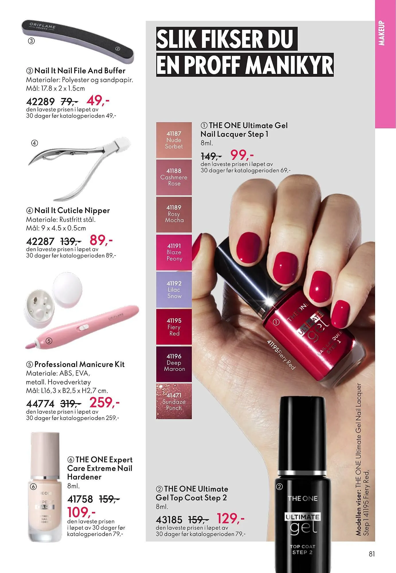 Oriflame katalog fra 2. desember til 9. desember 2025 - kundeavisside 81
