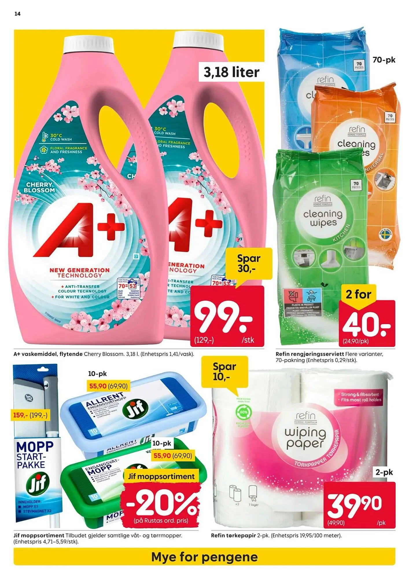 Rusta kundeavis fra 2. mars til 8. mars 2026 - kundeavisside 14