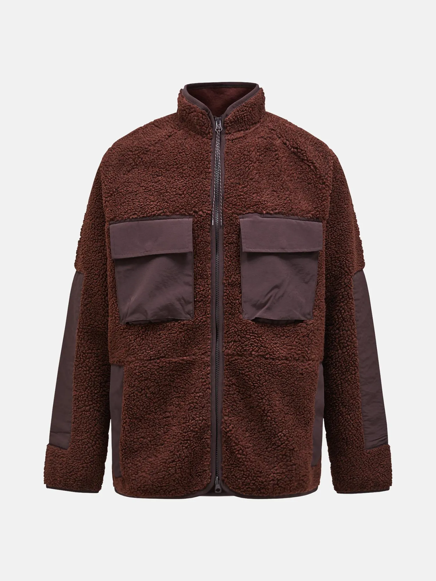 Heavy Pile Oversized Jacket Men