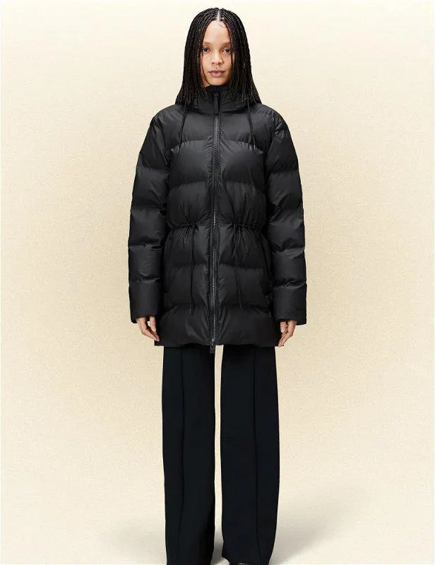 W Alta Puffer Parka Black