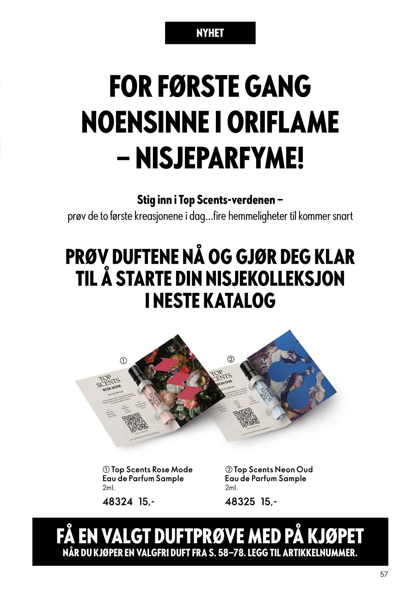 Oriflame katalog fra 1. april til 30. april 2026 - kundeavisside 57
