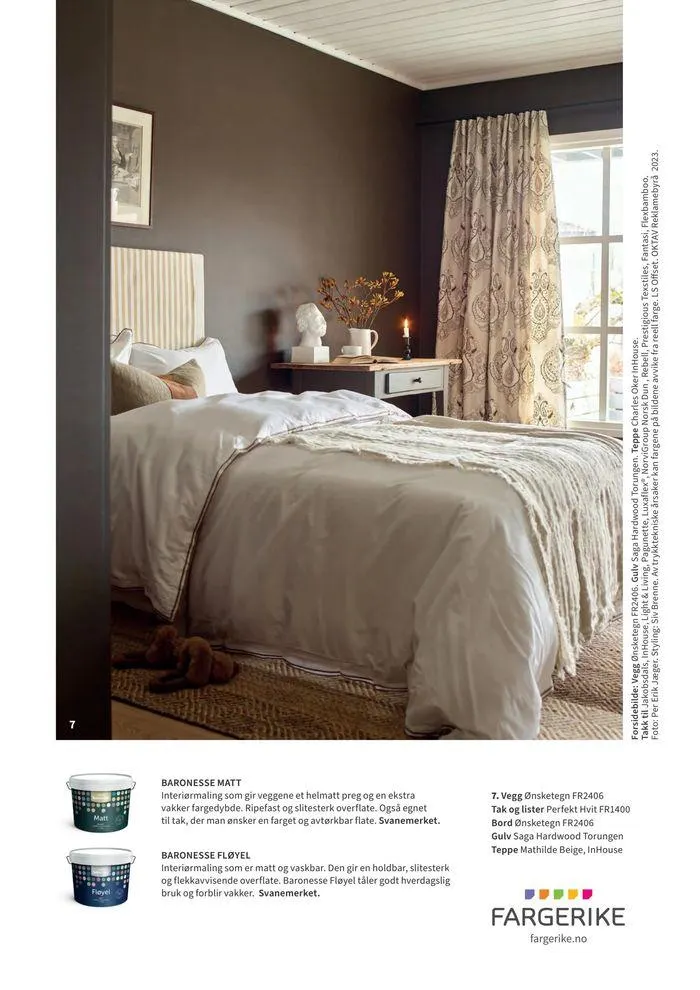 Fargekart Årets Farge 2024 fra 22. august til 27. desember 2024 - kundeavisside 5