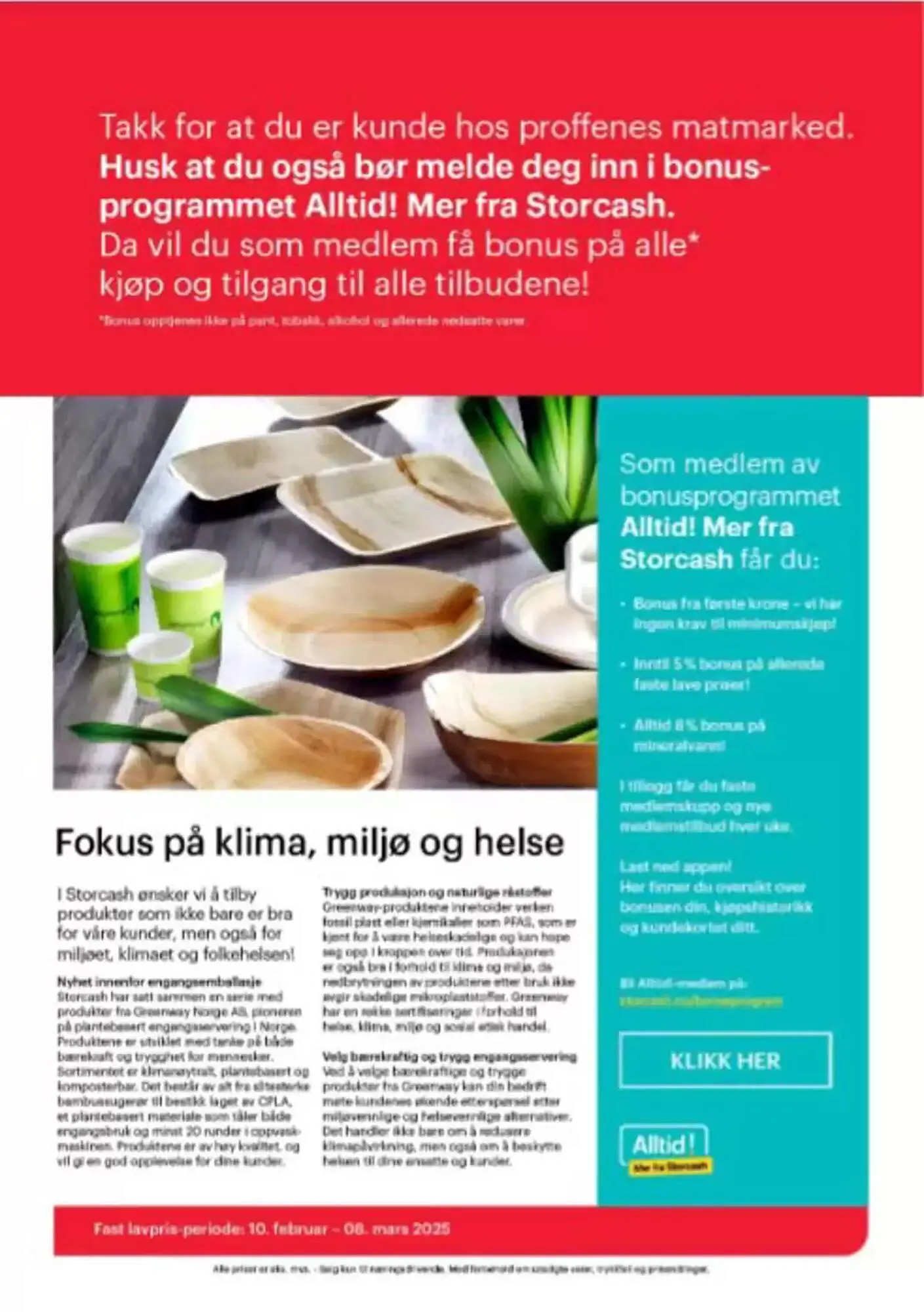 Storcash Kundeavis fra 10. mars til 15. mars 2025 - kundeavisside 11