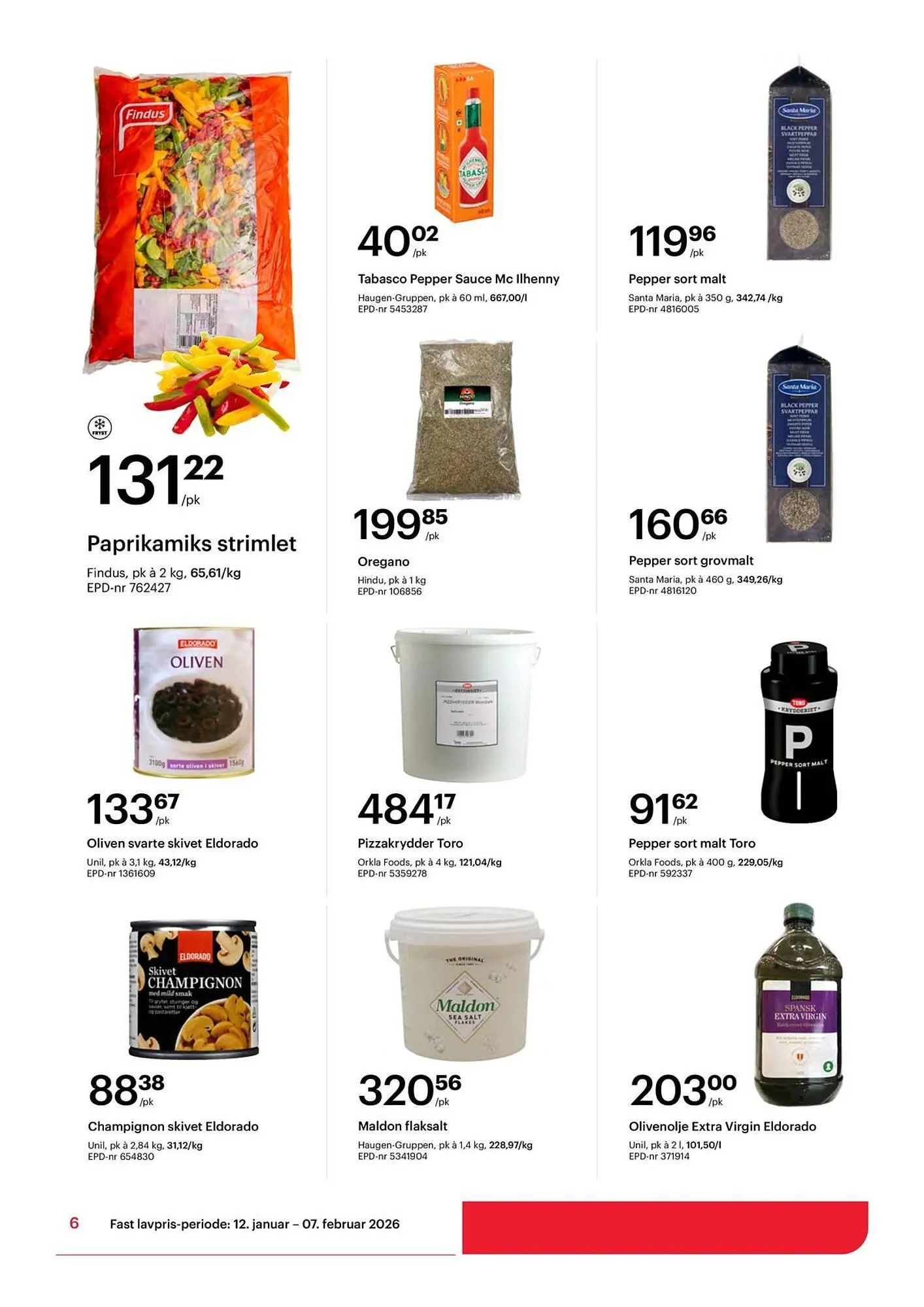 Storcash kundeavis fra 12. januar til 7. februar 2026 - kundeavisside 6