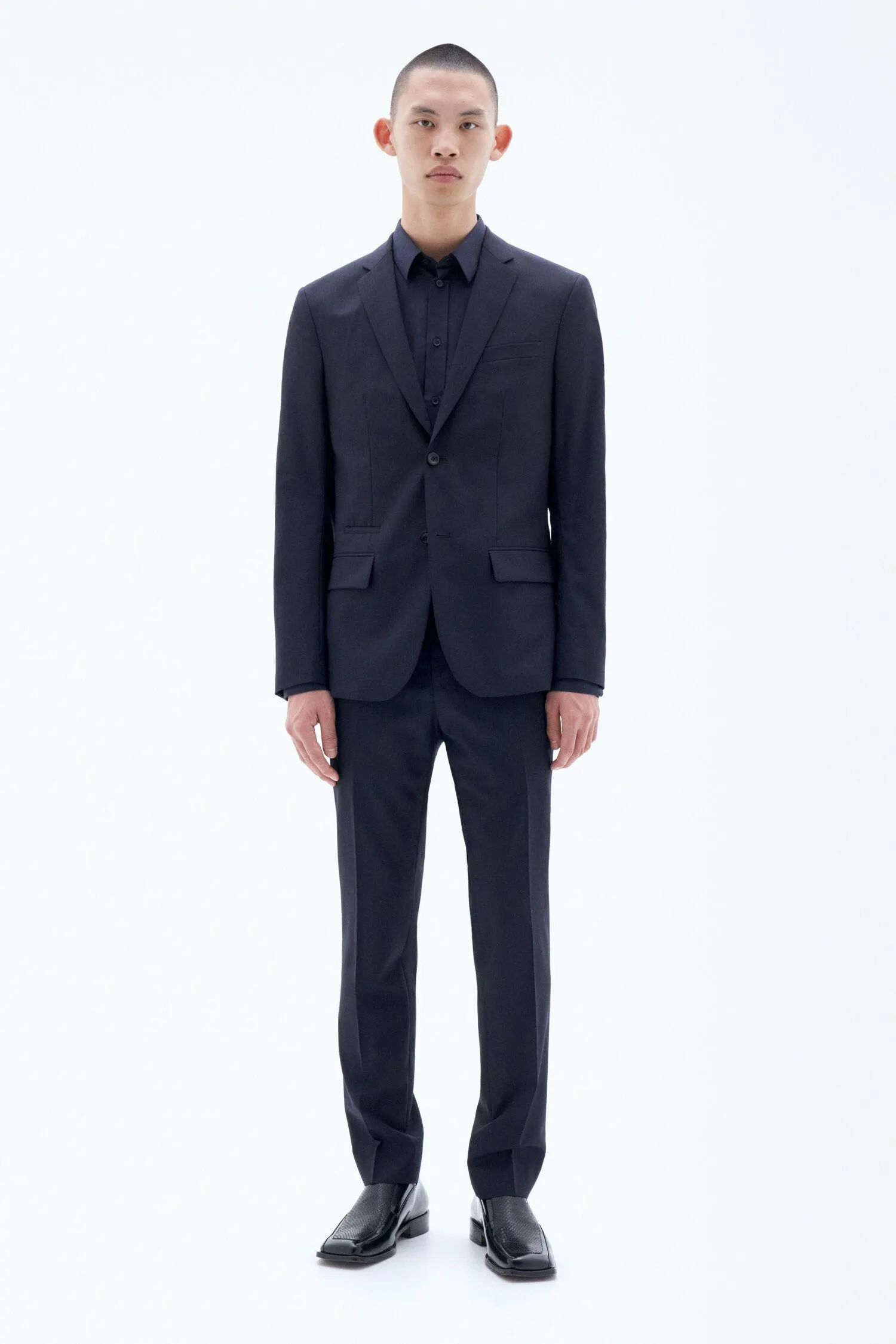 Rick Wool Jacket Dark Navy