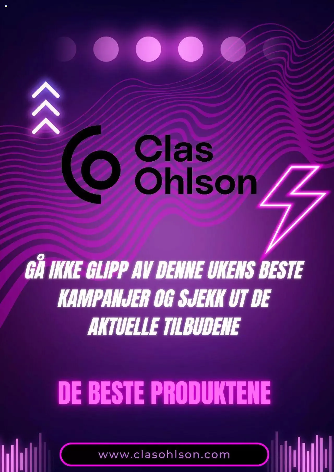 Clas Ohlson kundeavis - 0