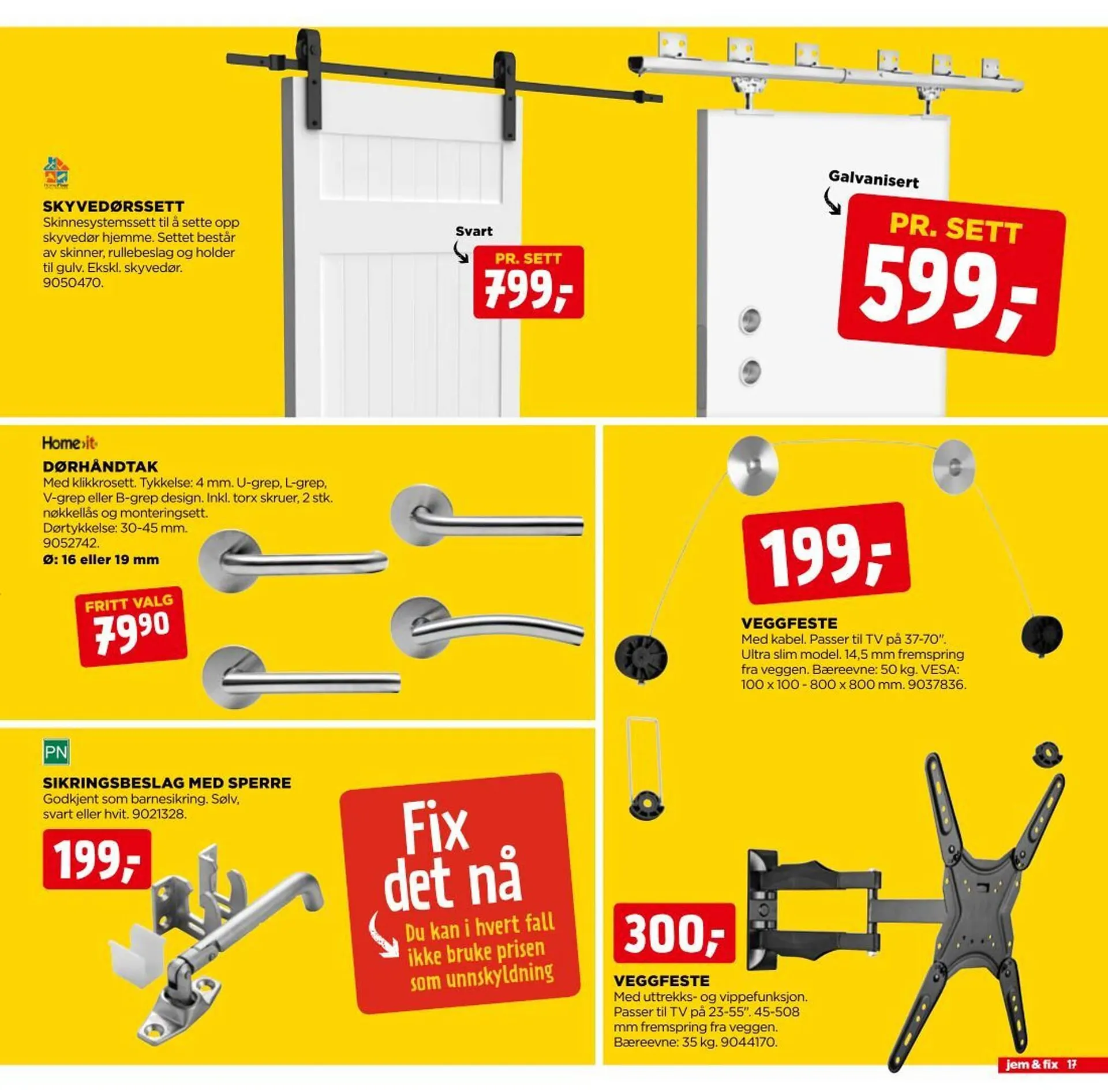 jem & fix Kundeavis fra 9. mars til 15. mars 2025 - kundeavisside 17