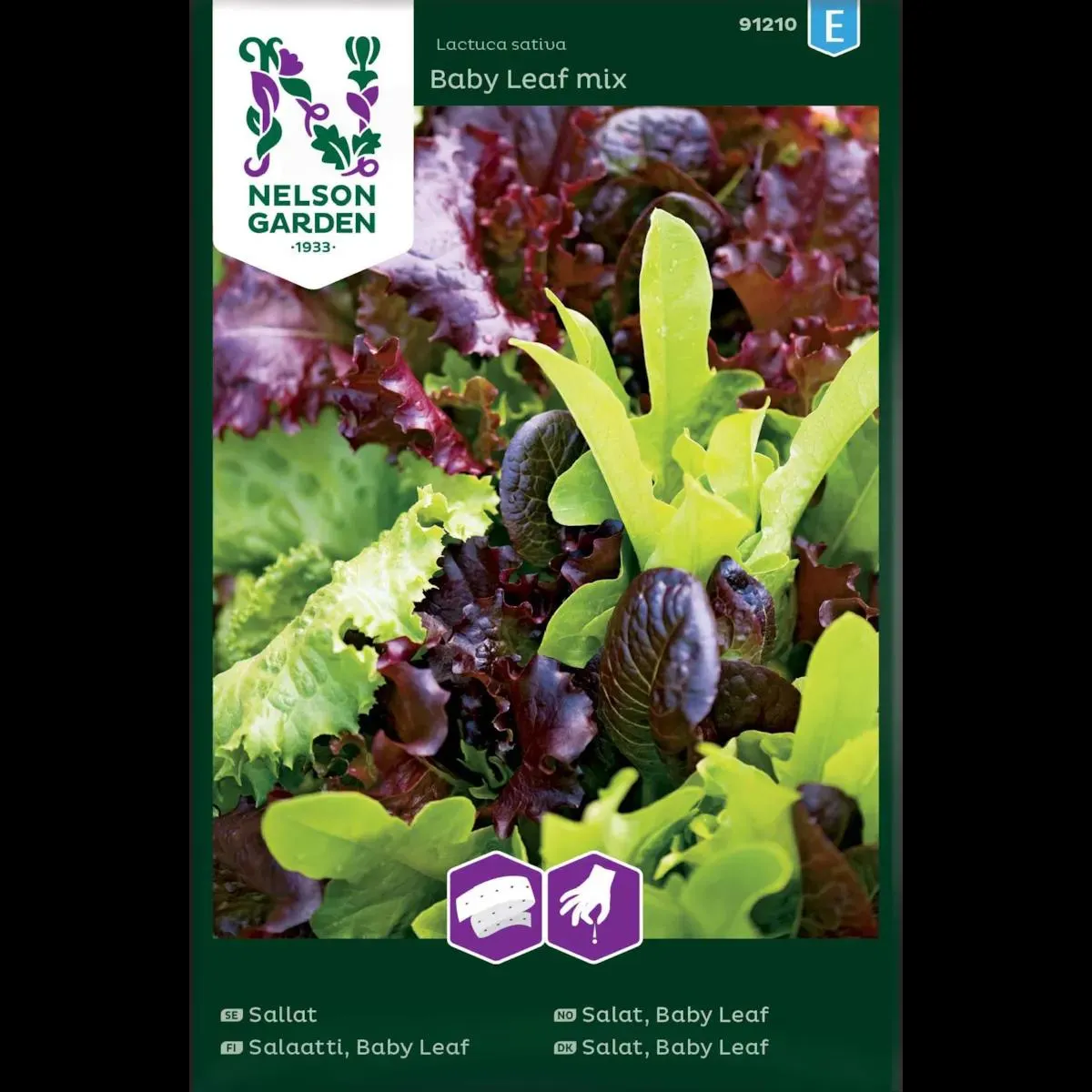 Frø salat Baby Leaf mix såbånd