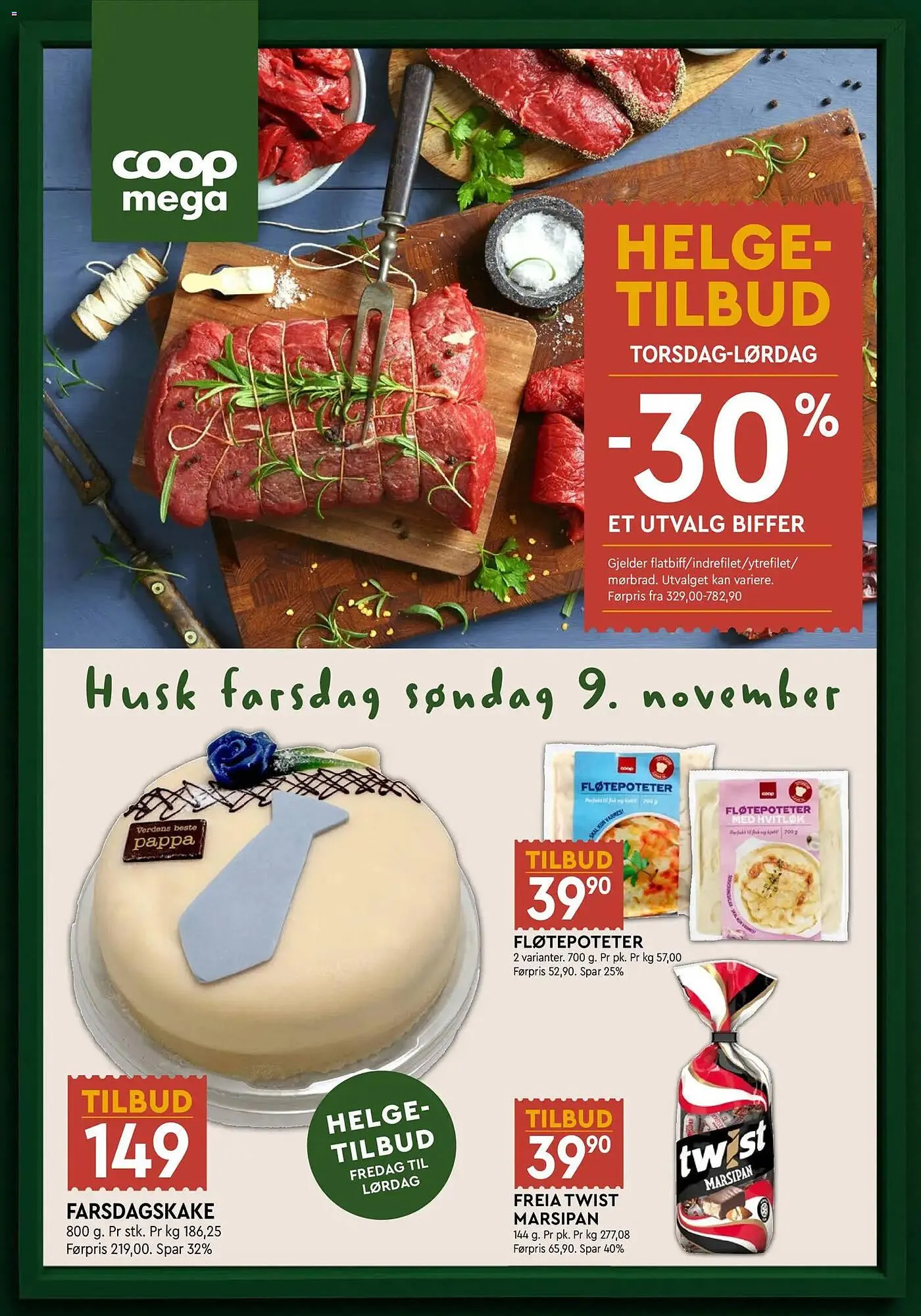Coop Mega kundeavis fra 6. november til 9. november 2025 - kundeavisside 9