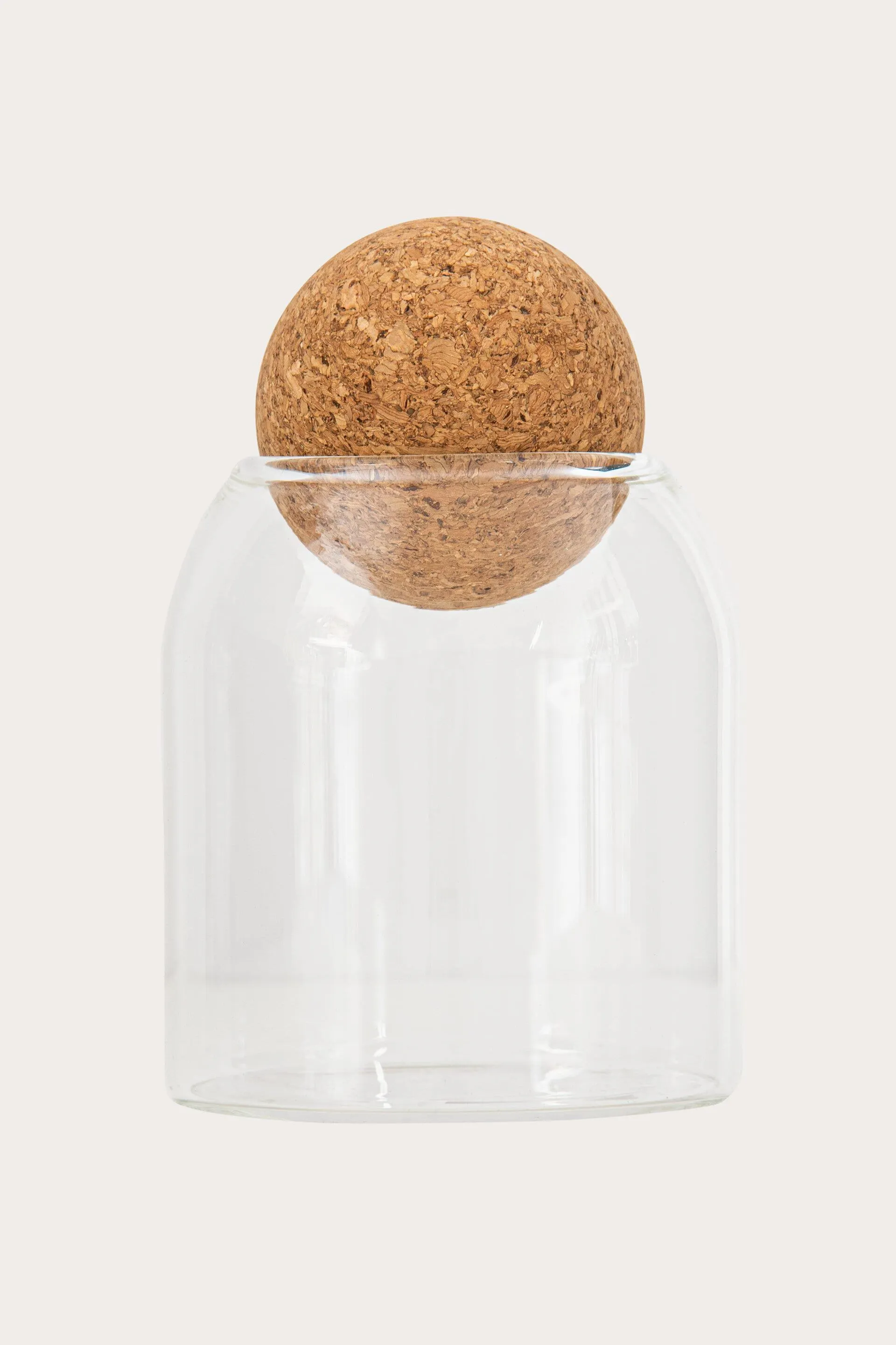 Glasskrukke KORKBOLLEN LITEN