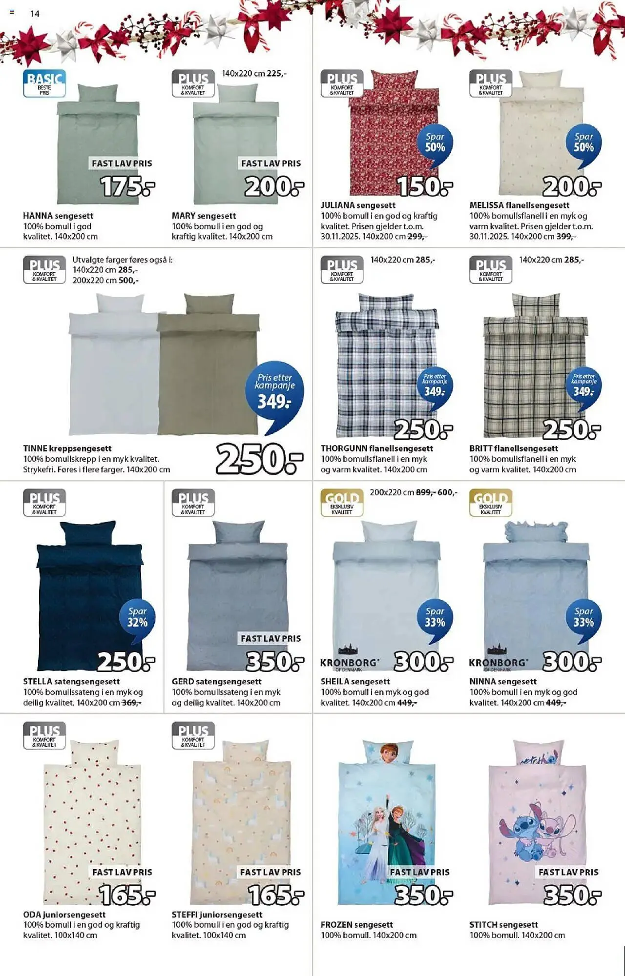 JYSK kundeavis fra 20. oktober til 1. november 2025 - kundeavisside 14