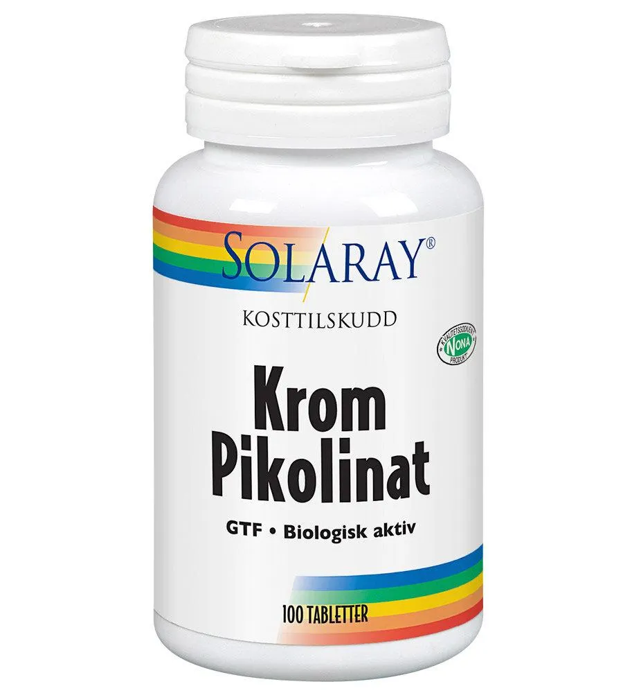 Krom pikolinat tabletter