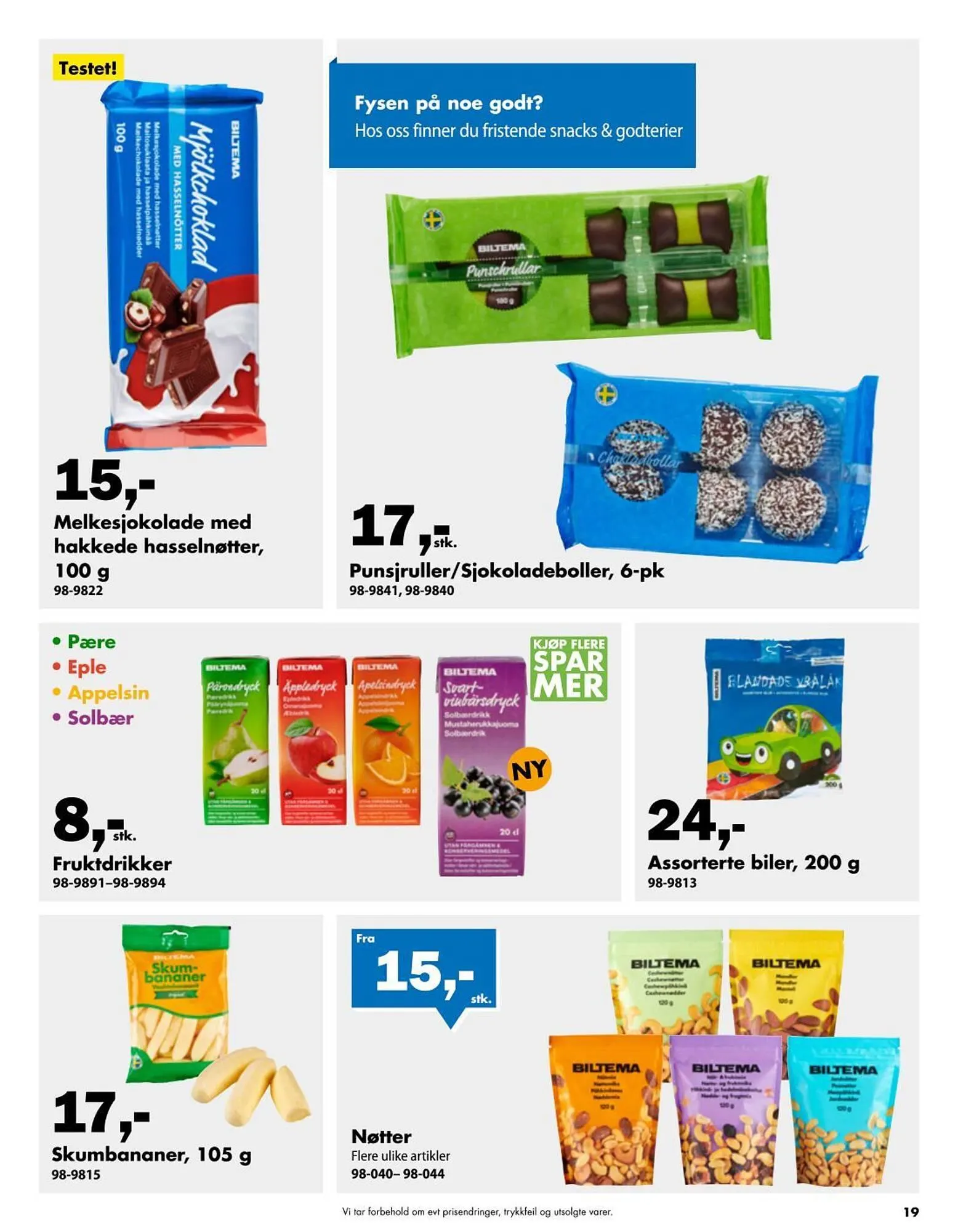 Biltema Kundeavis fra 19. februar til 23. mars 2025 - kundeavisside 19