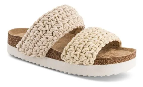 Duffy sko Damesandal Beige ,6-65001