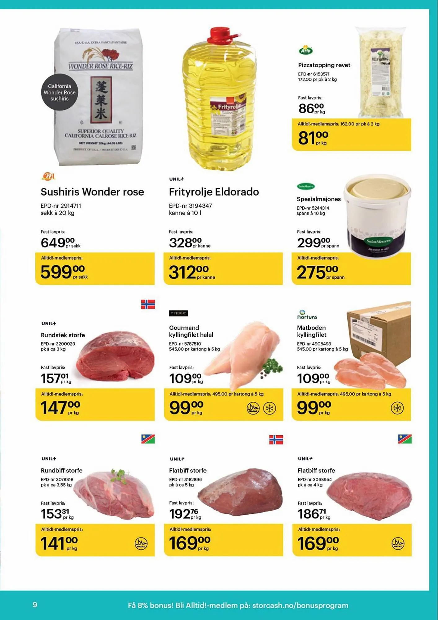 Storcash Kundeavis fra 11. september til 7. oktober 2023 - kundeavisside 9