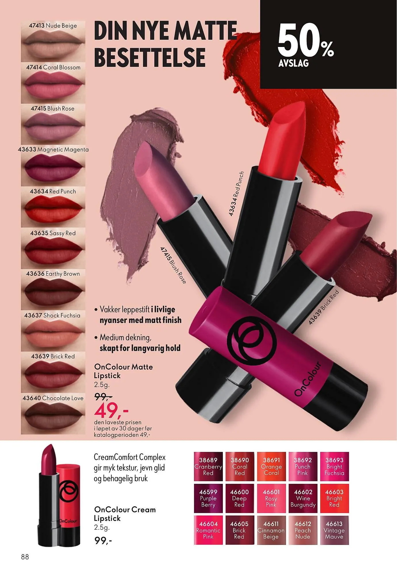 Oriflame katalog fra 2. desember til 9. desember 2025 - kundeavisside 88