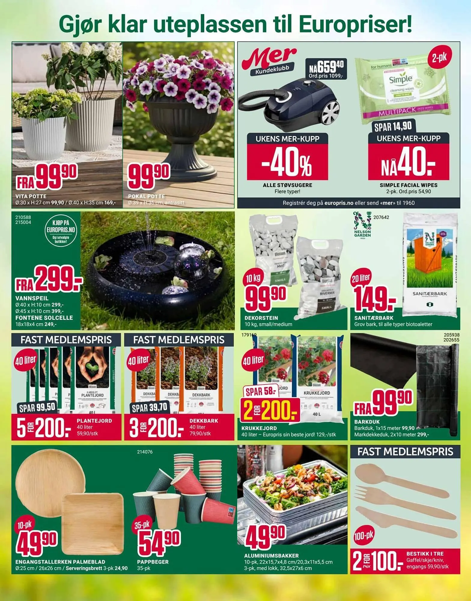 Europris kundeavis fra 30. mars til 5. april 2026 - kundeavisside 8