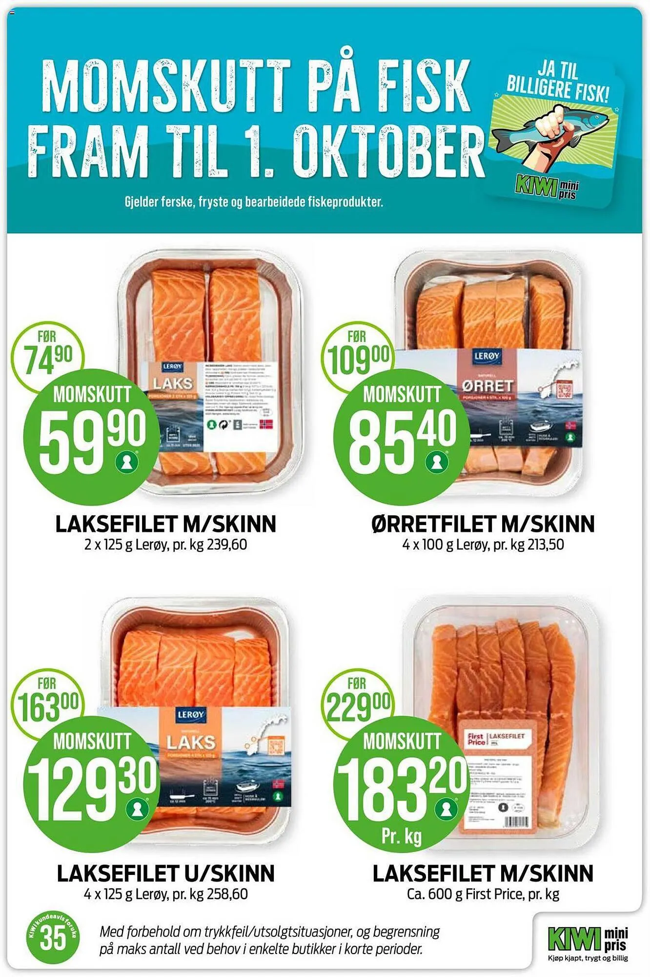 Kiwi Kundeavis fra 21. august til 1. oktober 2023 - kundeavisside 2