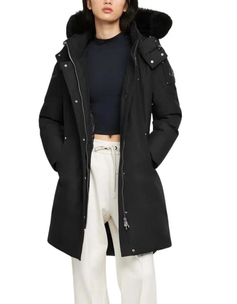 Cloud Parka Shearling – Sort