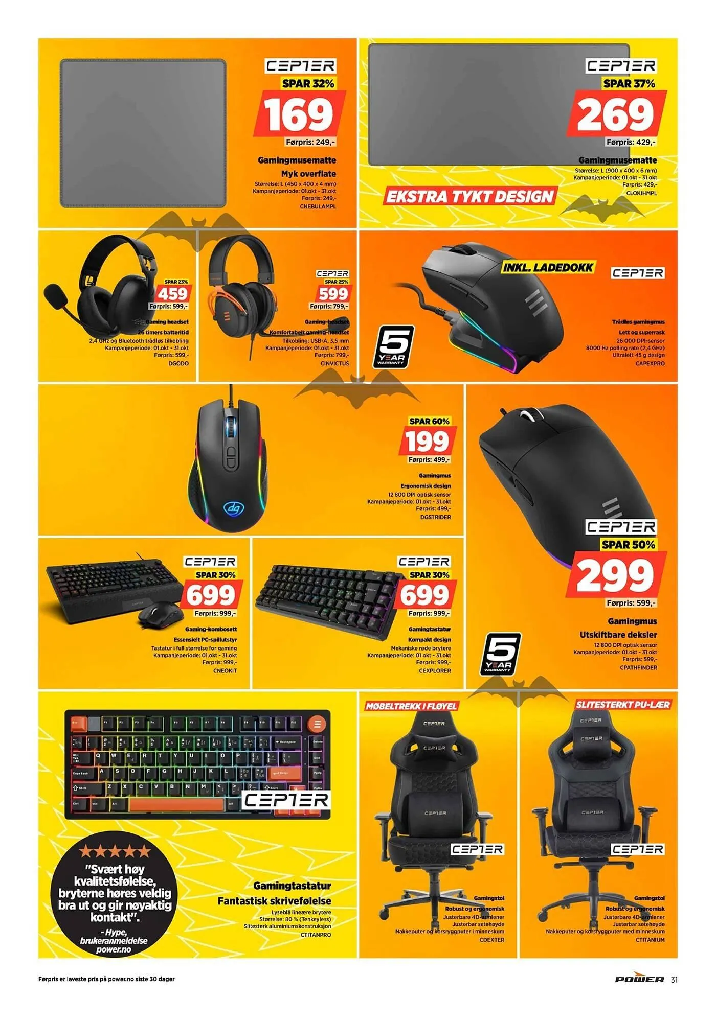 POWER kundeavis fra 20. oktober til 26. oktober 2025 - kundeavisside 31