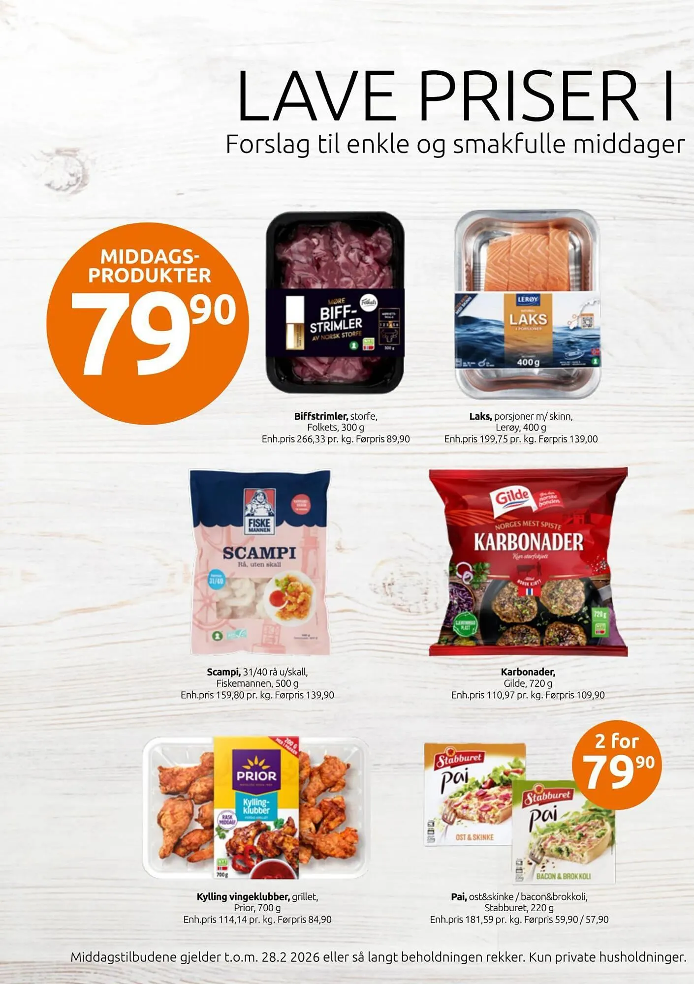 Joker kundeavis fra 1. februar til 1. mars 2026 - kundeavisside 2