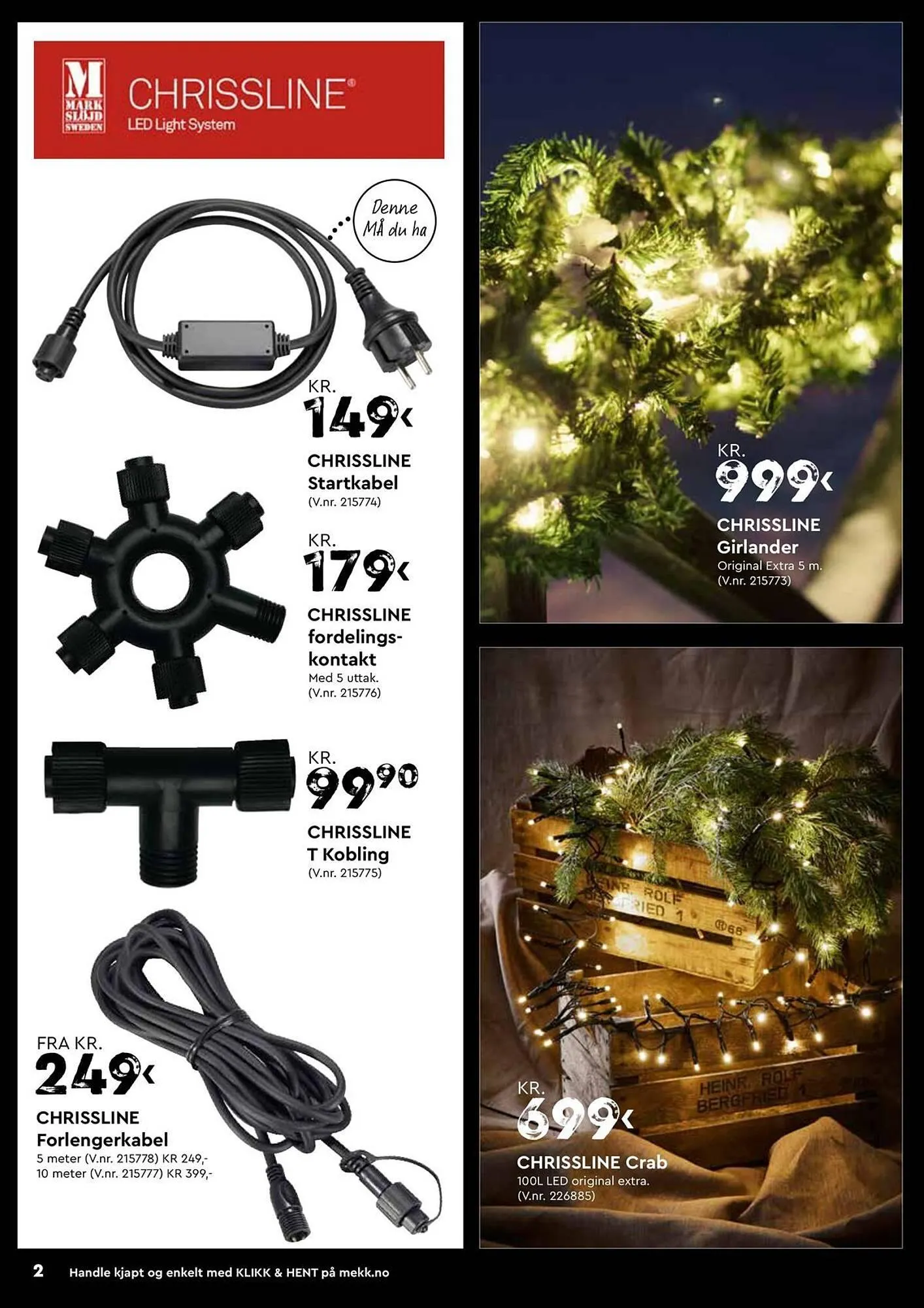 Mekk kundeavis fra 24. oktober til 7. november 2025 - kundeavisside 2