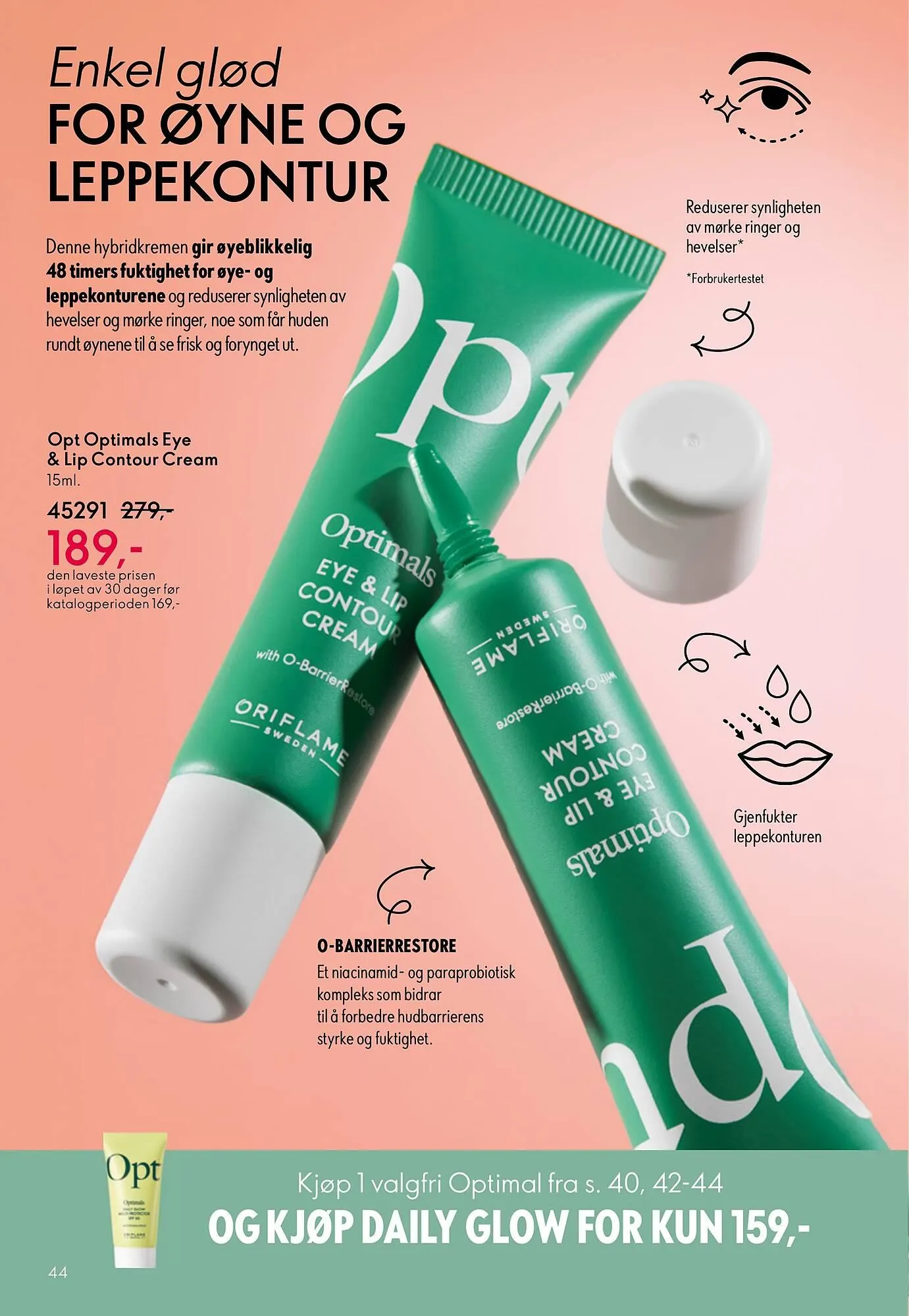 Oriflame katalog fra 1. april til 30. april 2026 - kundeavisside 44