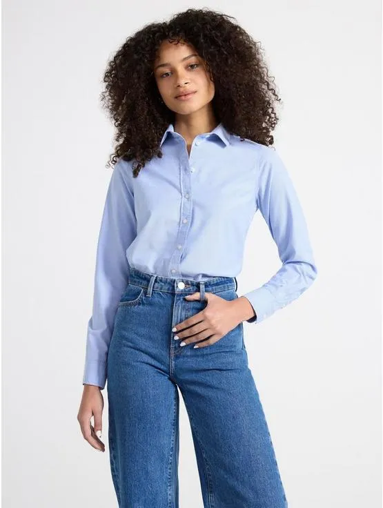 Langermet Oxfordskjorte