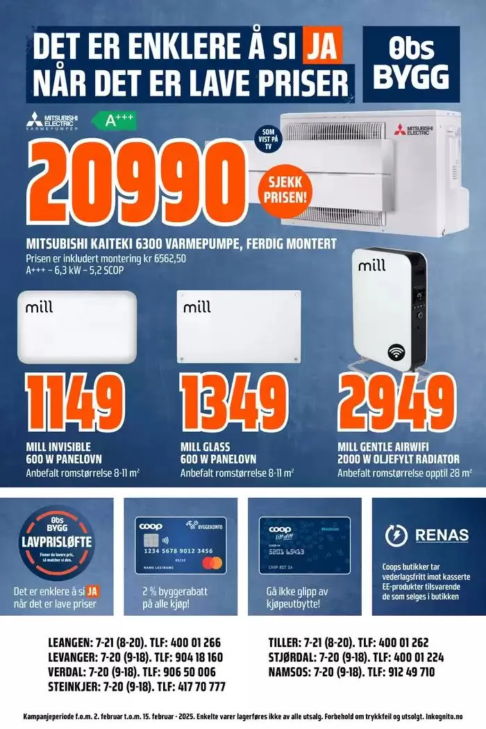 Aktuelle kupp og tilbud fra 5. februar til 19. februar 2025 - kundeavisside 17