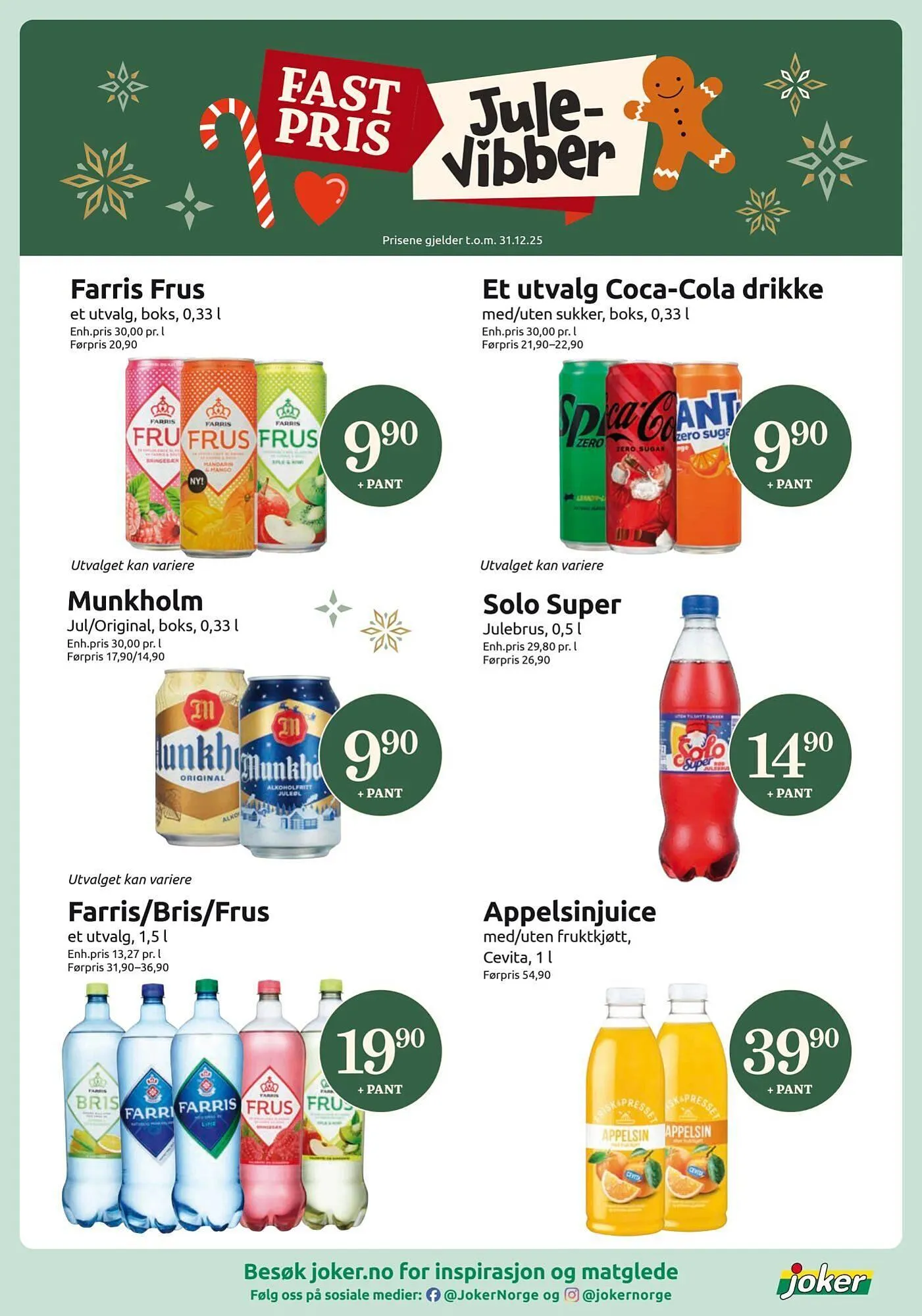 Joker kundeavis fra 9. desember til 14. desember 2025 - kundeavisside 23