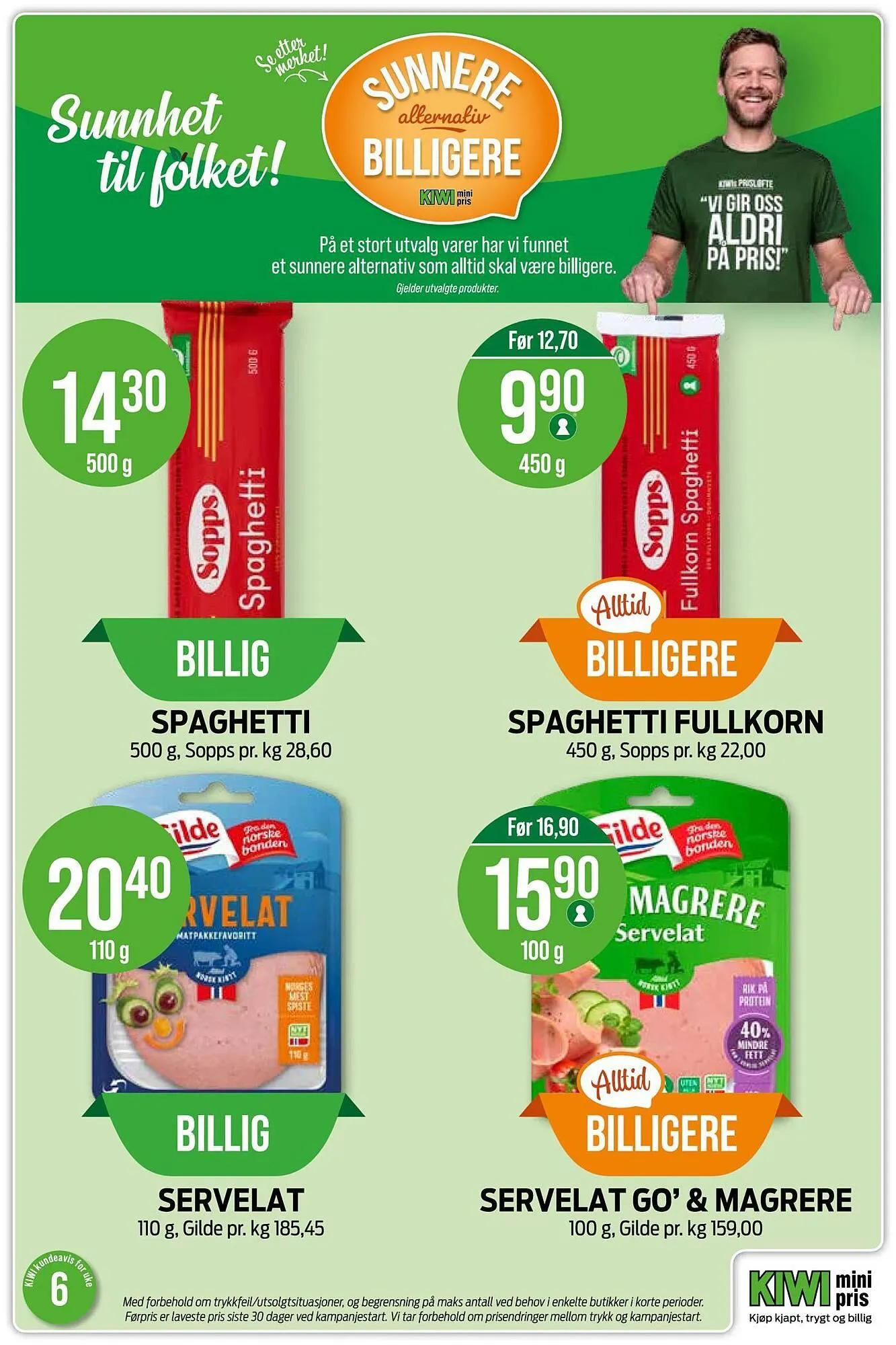 Kiwi kundeavis fra 2. februar til 9. februar 2026 - kundeavisside 10