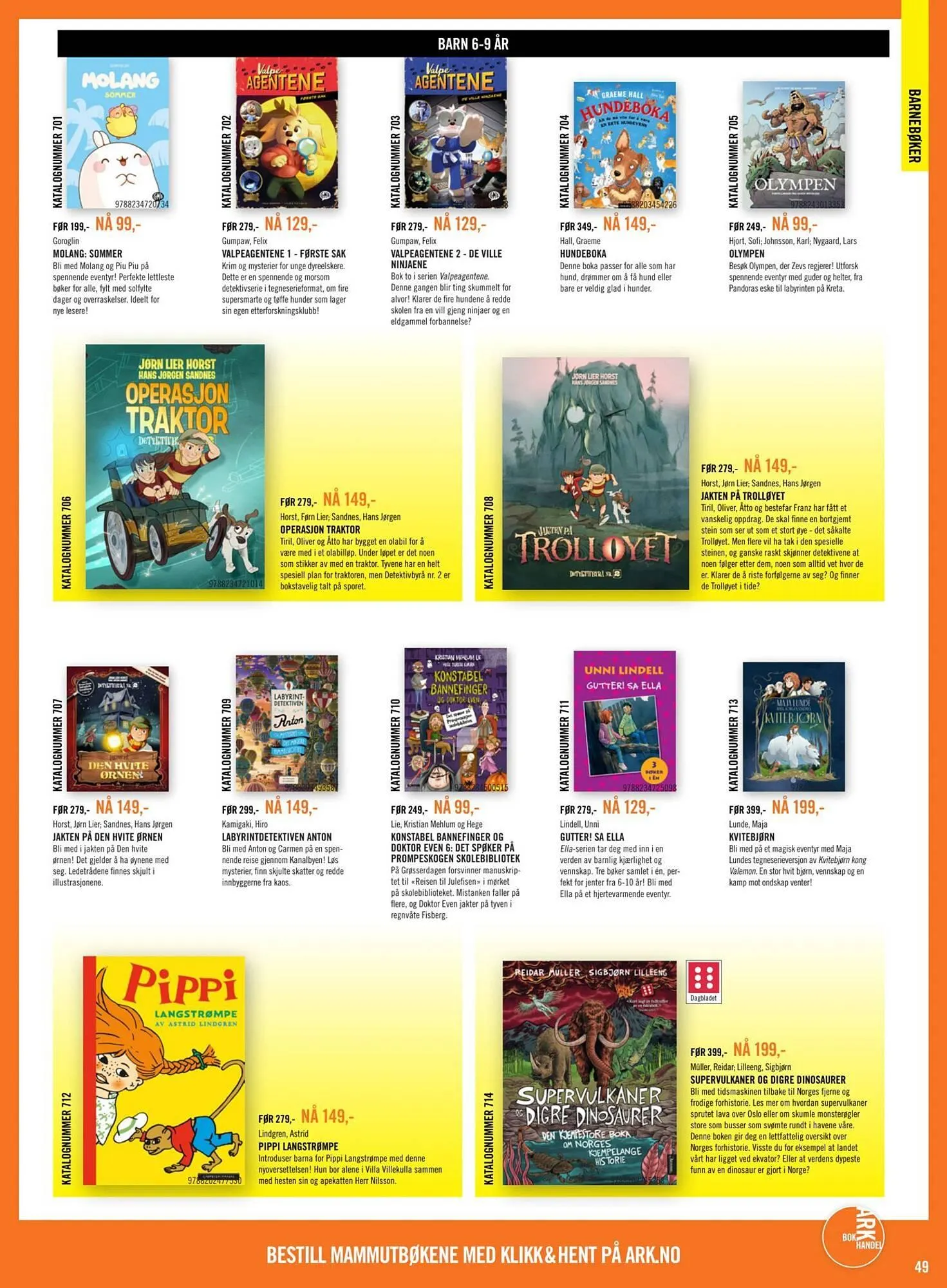 Ark Bokhandel kundeavis fra 16. februar til 9. mars 2026 - kundeavisside 49