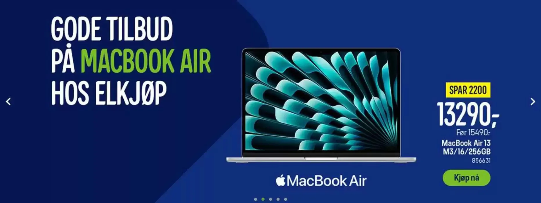 Gode tilbud på macbook air hos elkjøp - 1