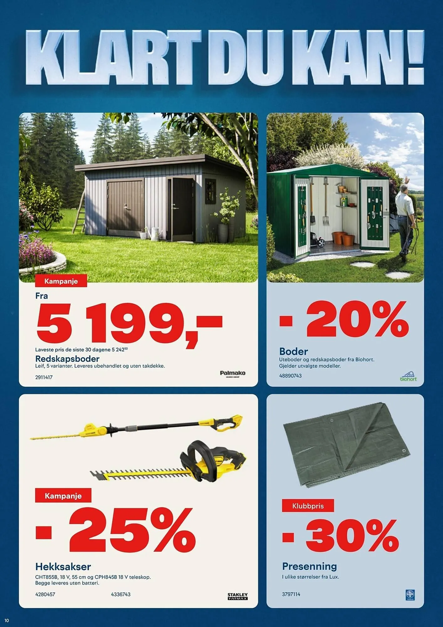 Maxbo Kundeavis fra 2. september til 25. september 2024 - kundeavisside 10