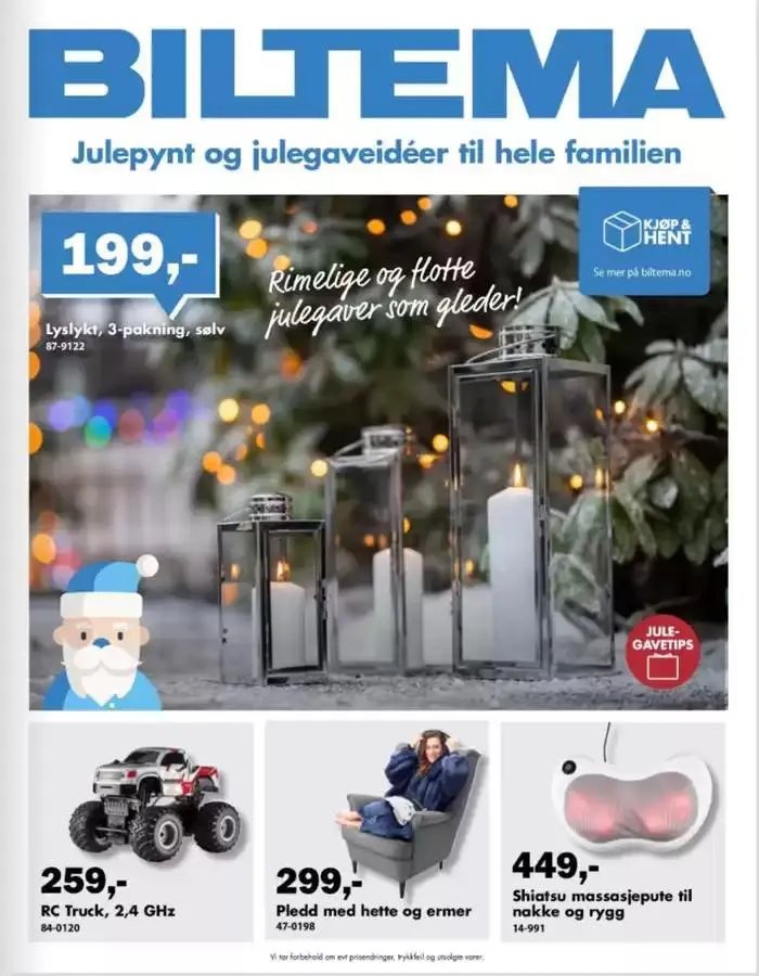 Julepynt og julegaveidéer til hele familien fra 13. desember til 31. desember 2024 - kundeavisside 1