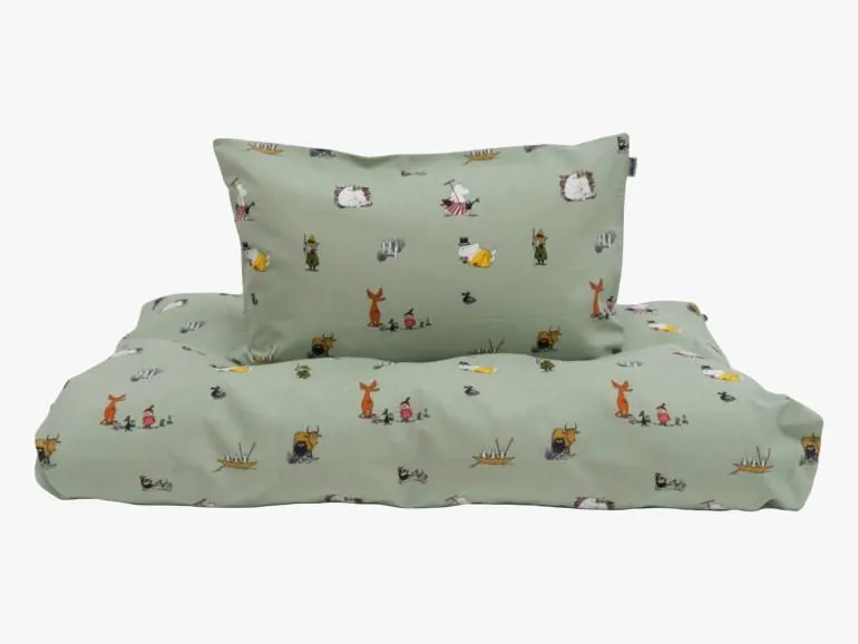 Sengesett moomin, green