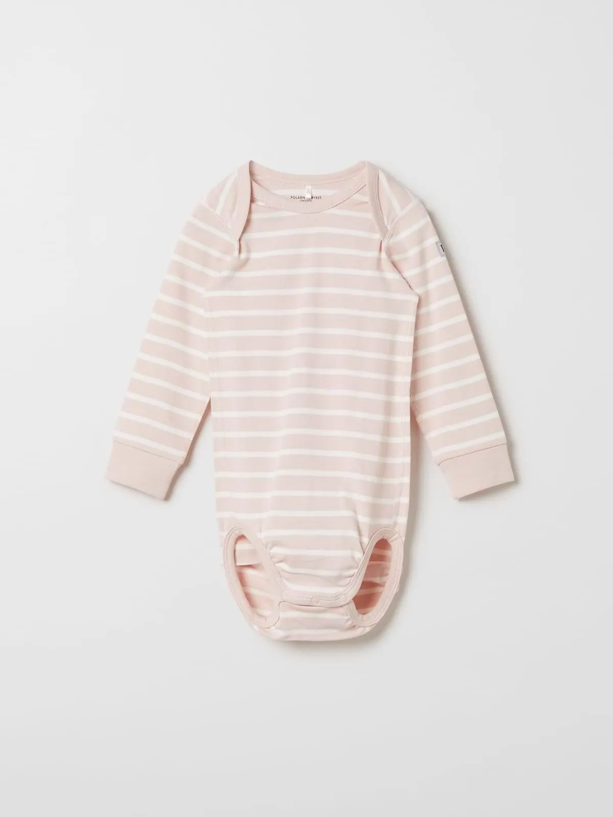 Body med omslagsskuldre stripet