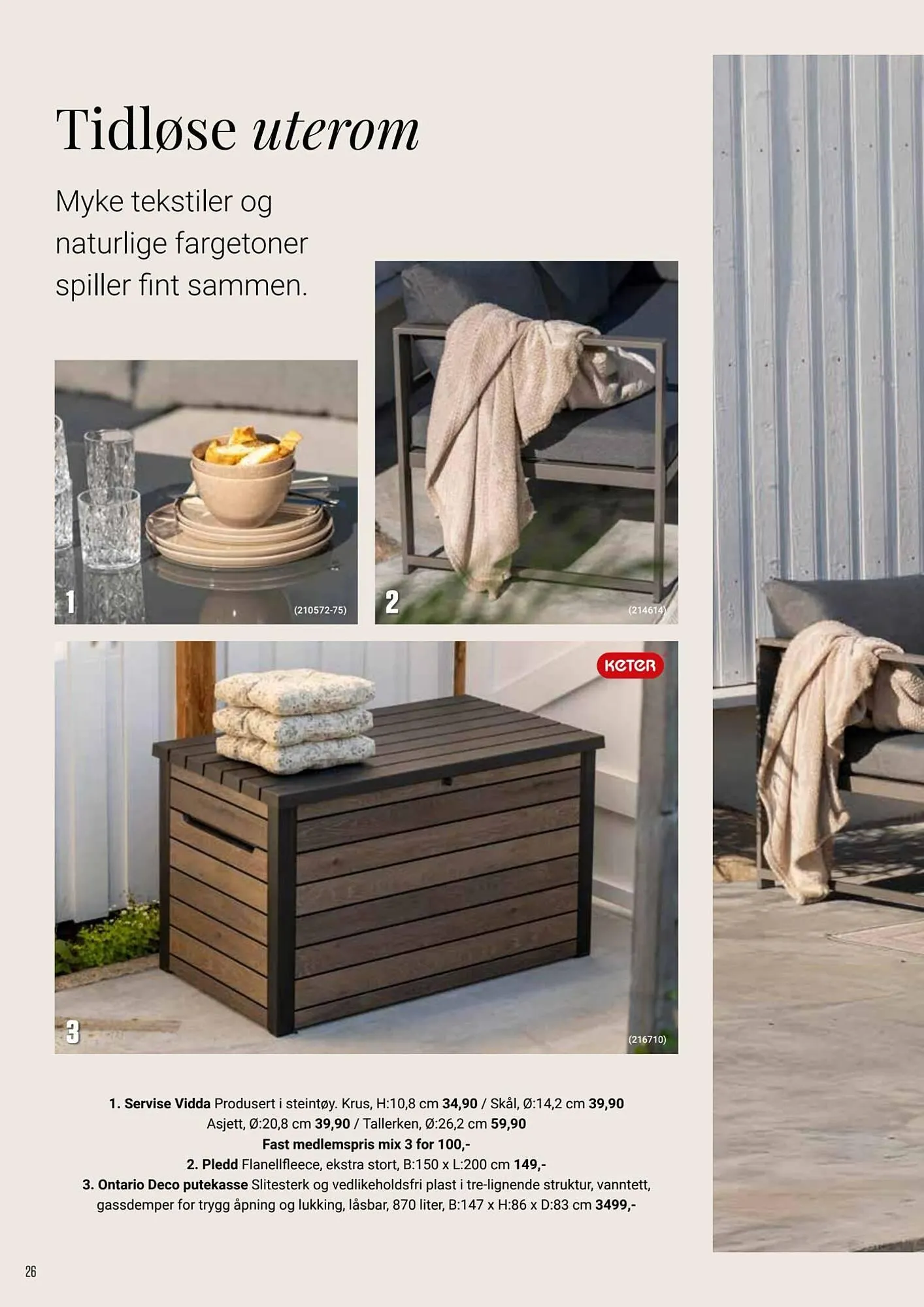 Europris kundeavis fra 10. april til 1. juli 2026 - kundeavisside 26