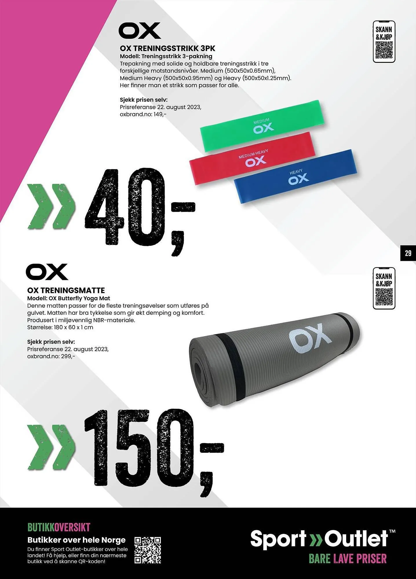 Sport Outlet Kundeavis fra 18. september til 5. oktober 2023 - kundeavisside 29