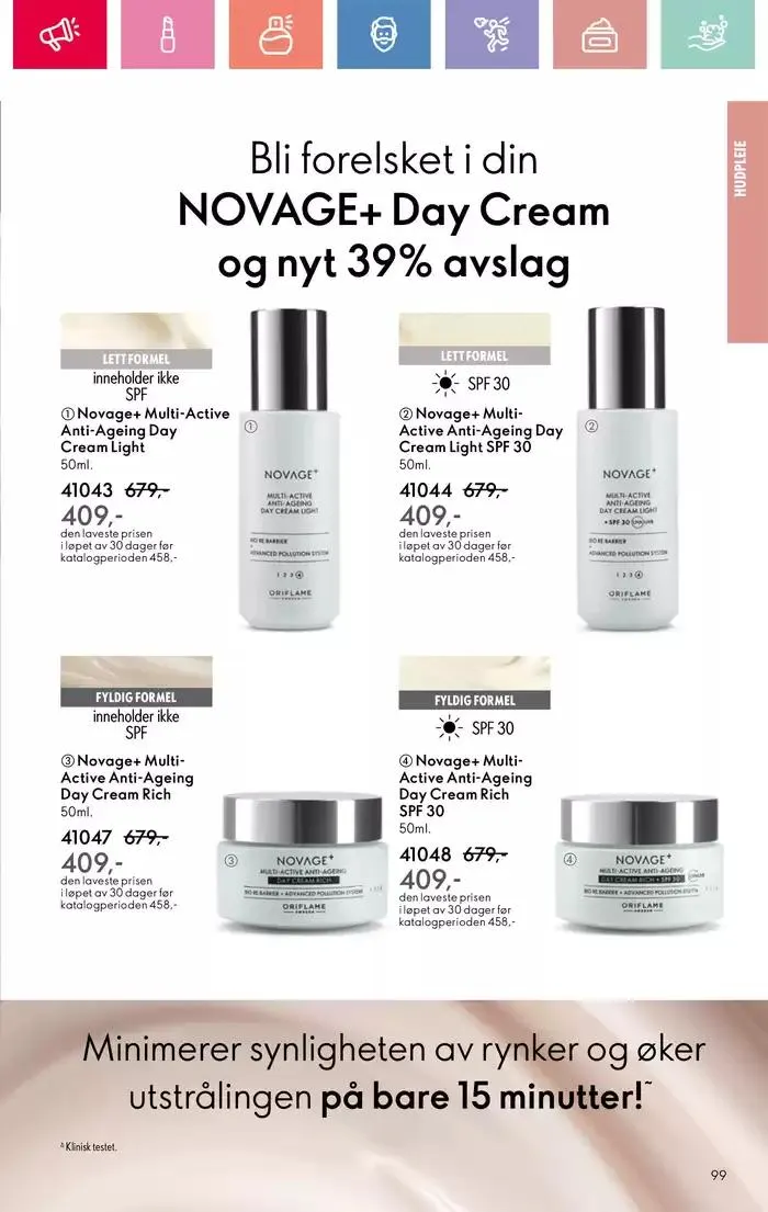 ORIFLAME Kundeavis fra 28. januar til 11. februar 2025 - kundeavisside 99