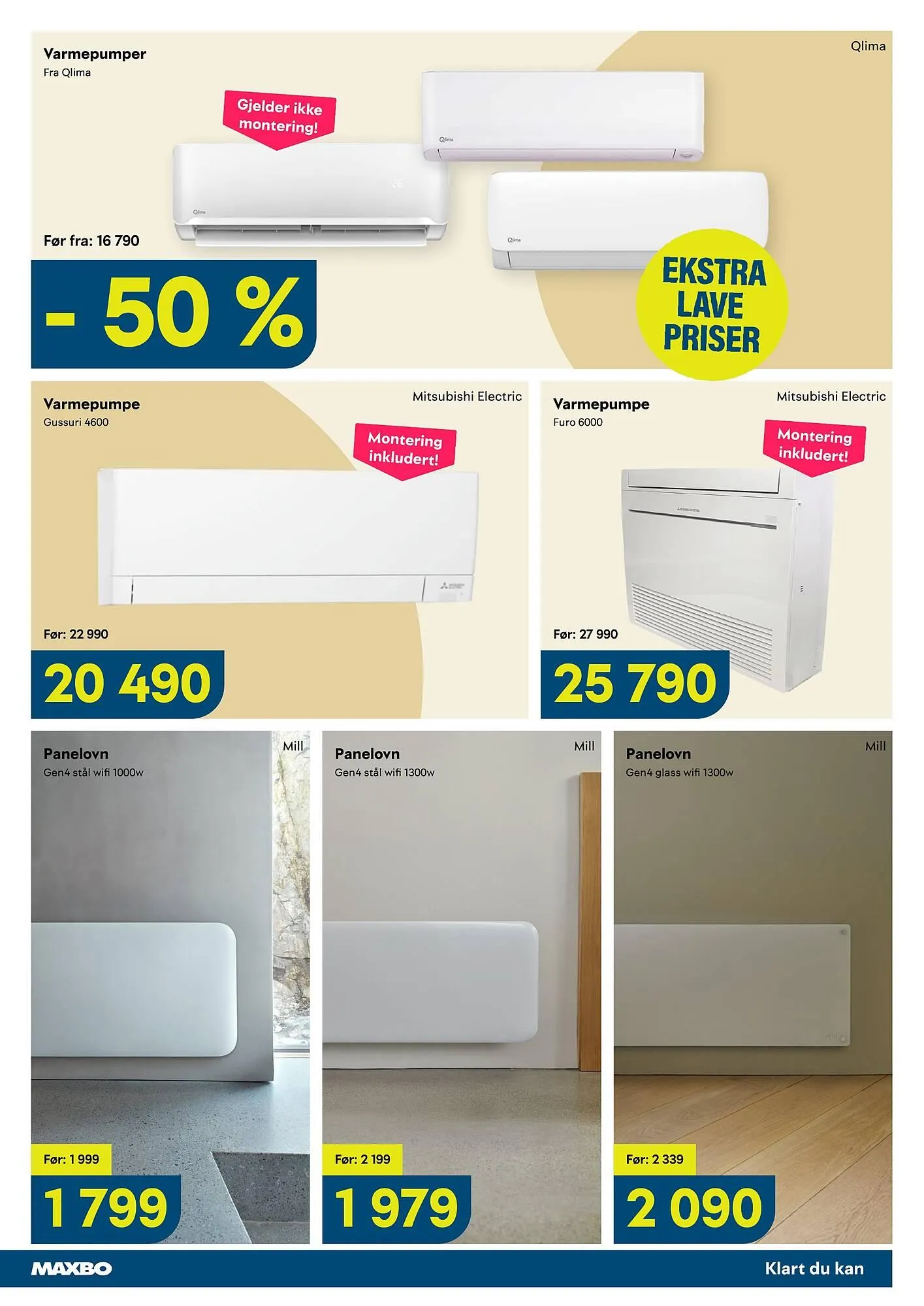 Maxbo kundeavis fra 9. mars til 7. april 2026 - kundeavisside 9