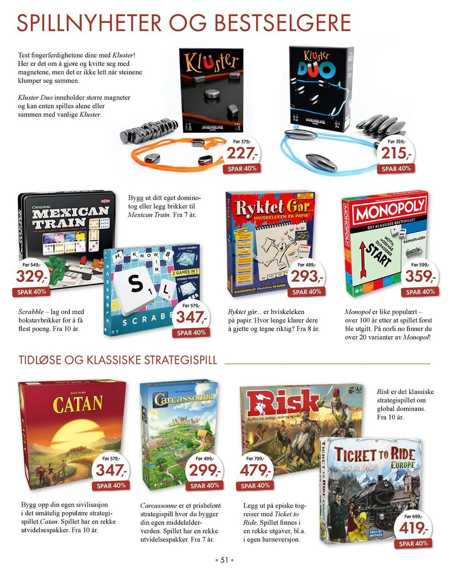 Norli kundeavis fra 2. desember til 31. desember 2025 - kundeavisside 51